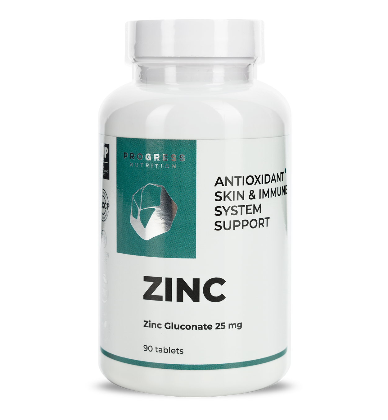 Zinc Gluconate 25 mg - купити в офіційному інтернет-магазині Progress ...